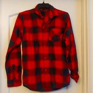 Fission  plaid long sleeve boys shirt